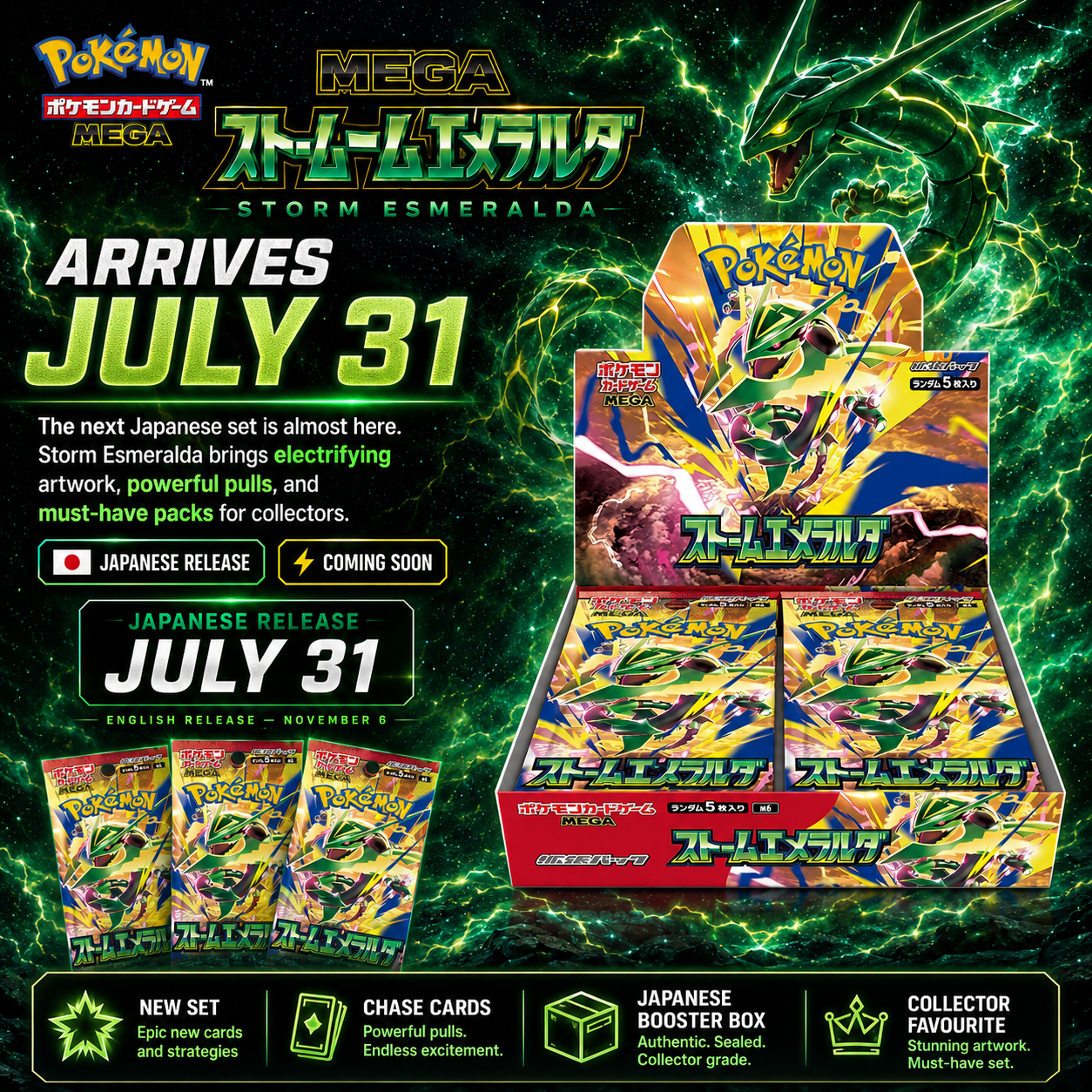 Storm Emeralda - Booster Box (PRE ORDER)